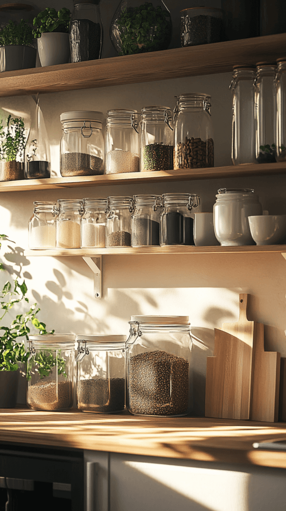 Zero Waste Kitchen Jars