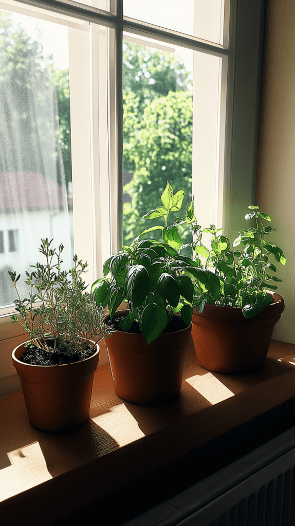 Eco Friendly Home Herb Garden
