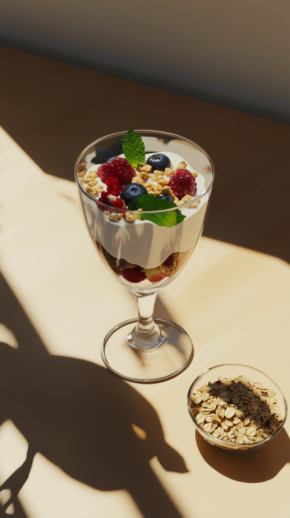 clean-eating-breakfast-yogurt-parfait High Protein Brakfast Yogurt Parfait