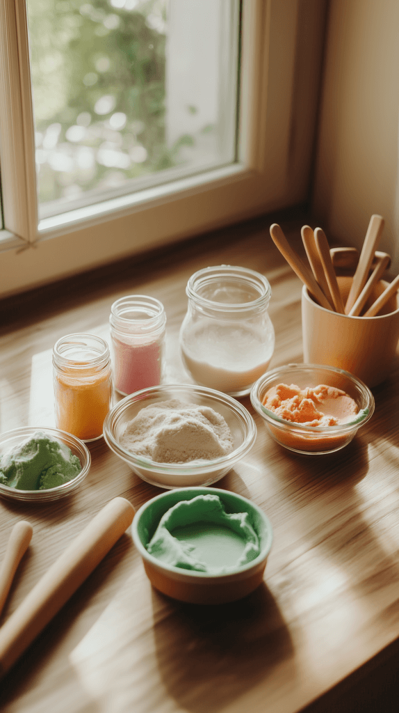 Eco Friendly DIY Play Dough