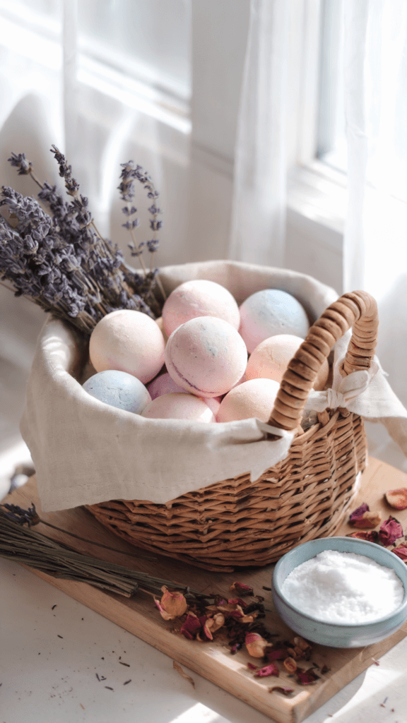 Eco Friendly DIY Bath Bombs