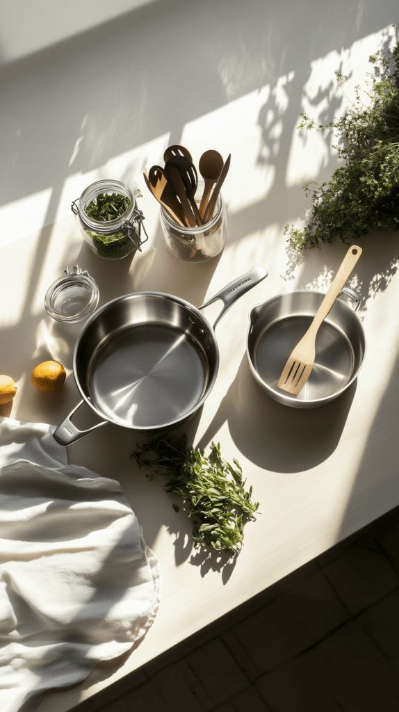 non-toxic-kitchen-cookware-set Non Toxic Kitchen Stainless Steel Cookware