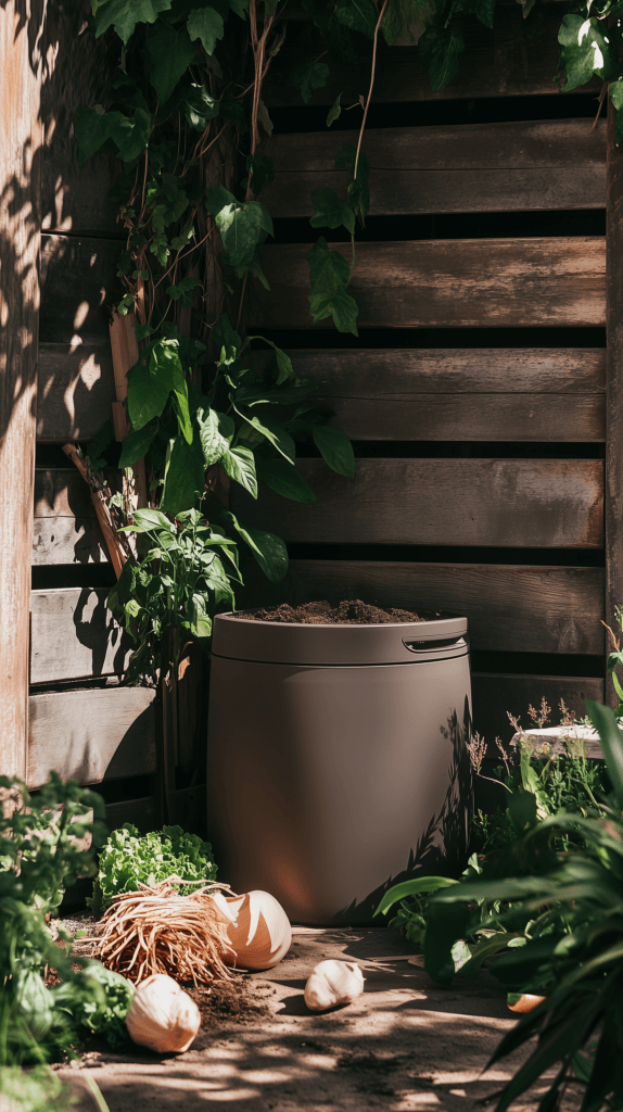 backyard-homestead-compost-bin Sustainable Backyard Homestead Compost Bin