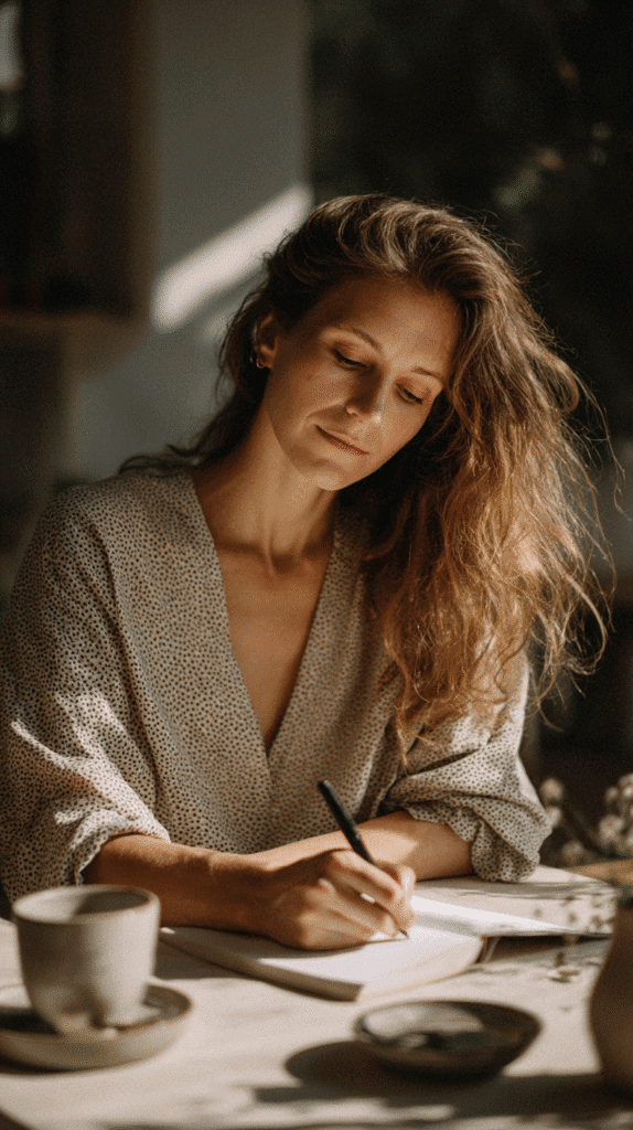 holistic-lifestyle-daily-habits-woman-journaling