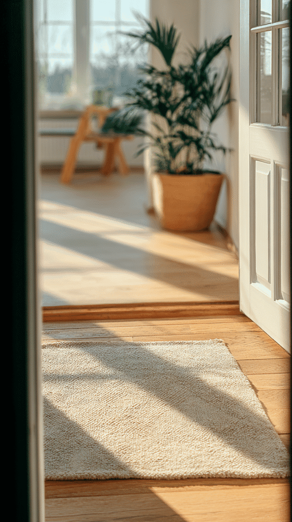 nervous-system-sanctuary-flow an open entryway into a home that is free of clutter and inviting