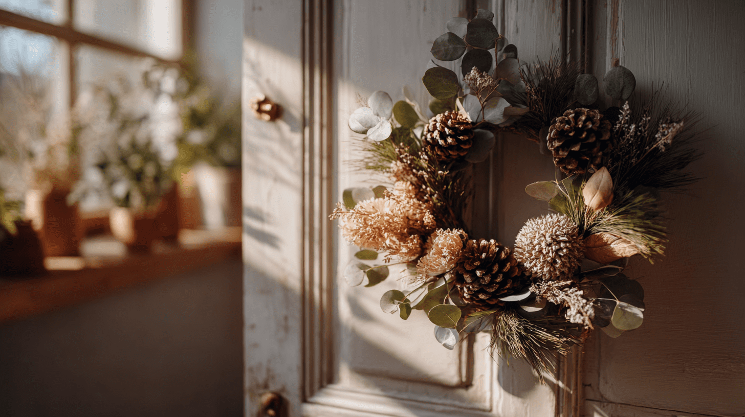 7 Easy DIY Rustic Fall Decor Wreath Project Ideas With Natural ...