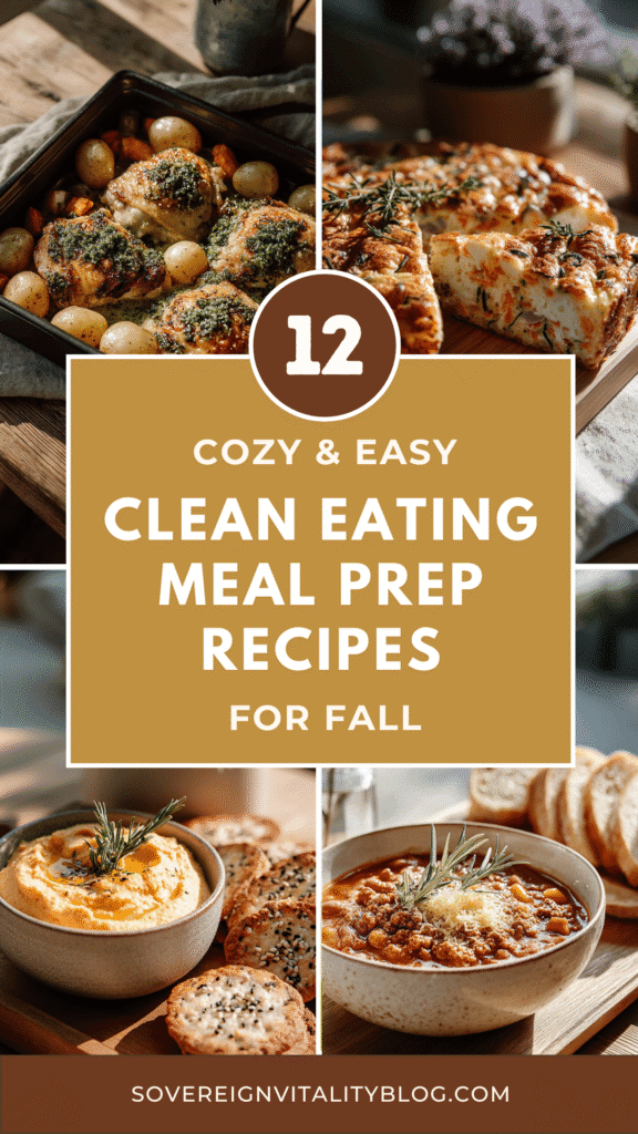 12 Cozy Clean Eating Meal Prep Recipes for Fall - Sovereign Vitality Blog